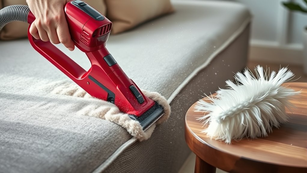 vacuuming dust mites effectively