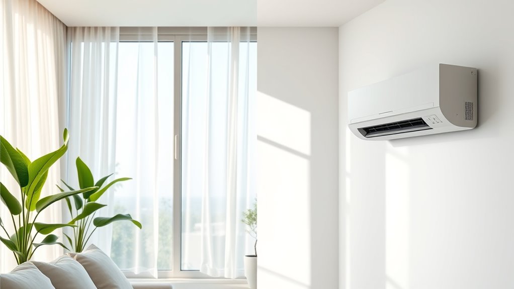 ventilation methods affect comfort