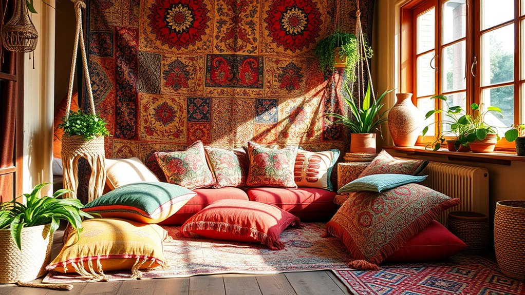 vintage accessories and eclectic decor