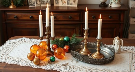 vintage heirloom holiday ornaments