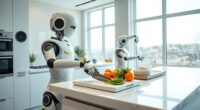 voice activated cooking robots