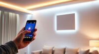 voice controlled lighting integration