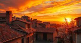 warm colors evoke emotional warmth