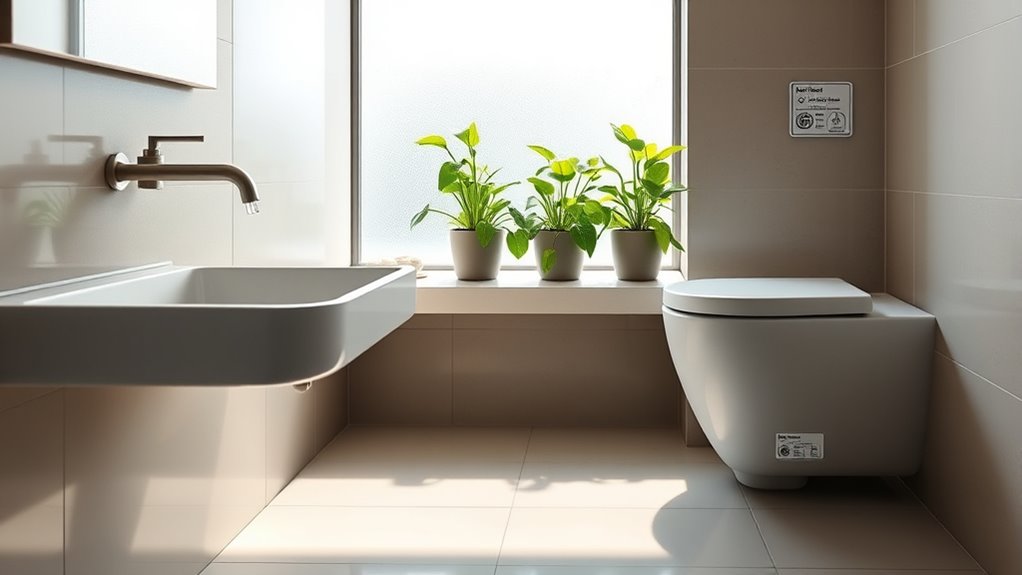 water efficient bathroom fixtures