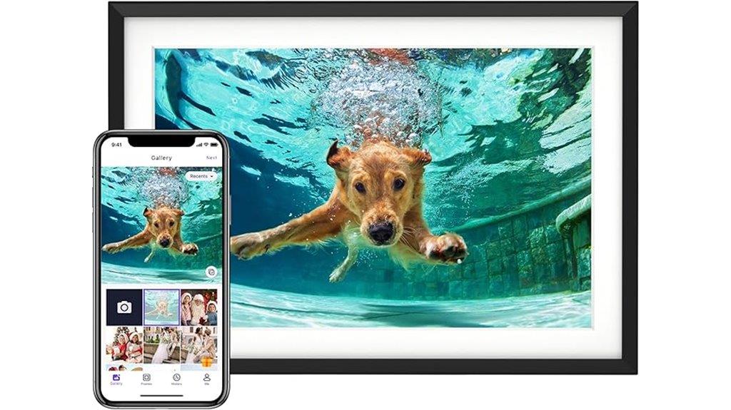 digital frame with 32gb storage