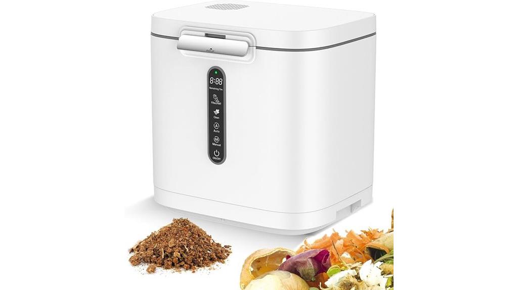 electric kitchen composter with auto clean