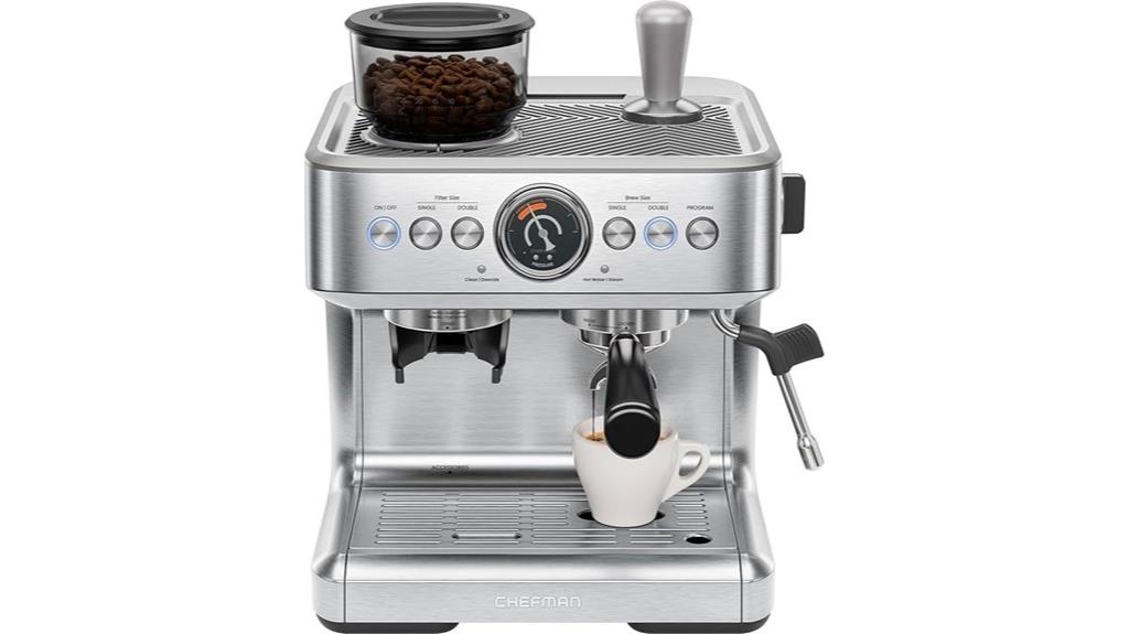 espresso machine with frother