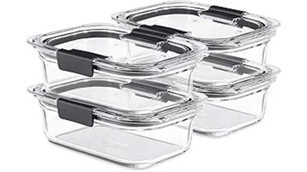 glass food storage set