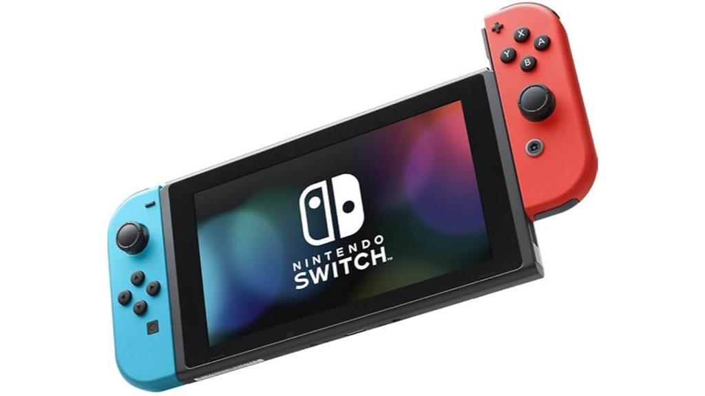 neon blue red switch