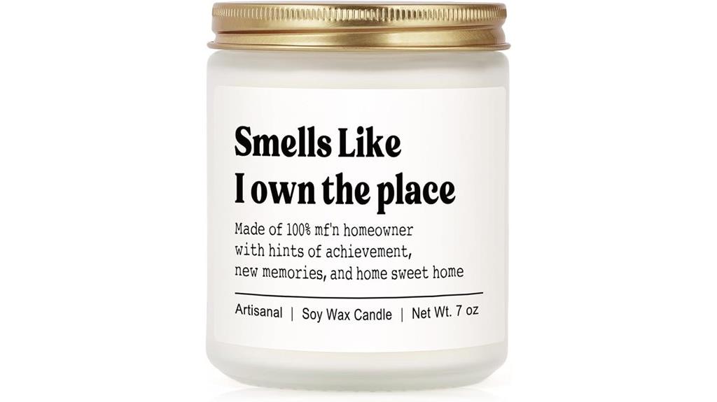 niyewsor 7oz housewarming candle