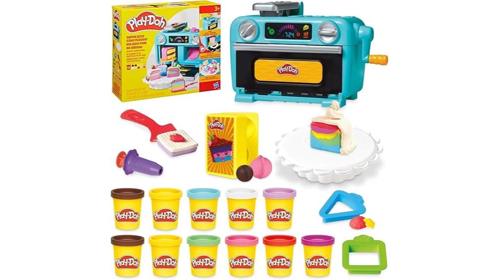 play doh cake modeling kit
