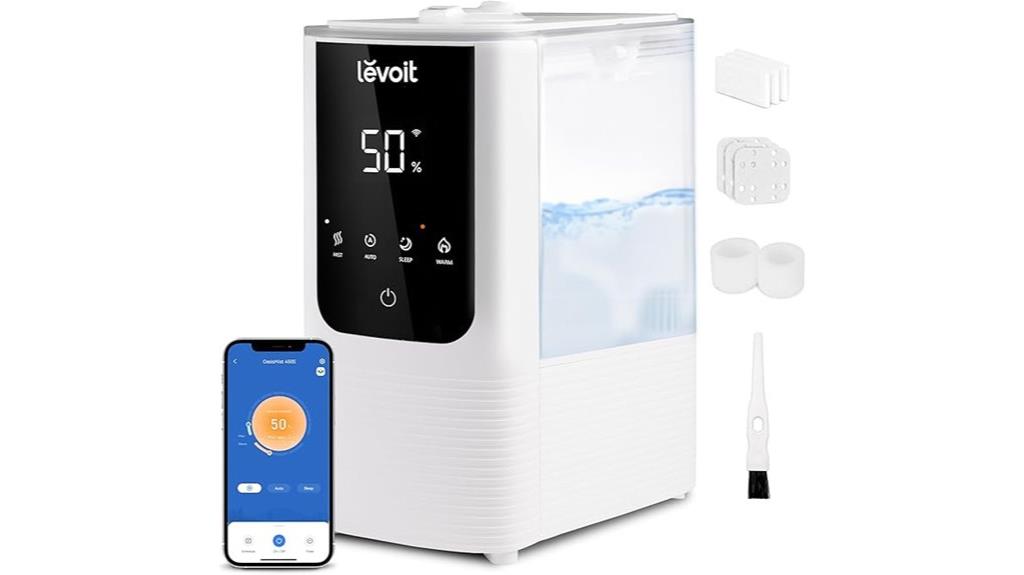 smart bedroom humidifier