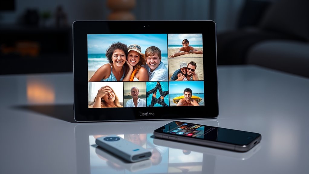 top digital frames with email