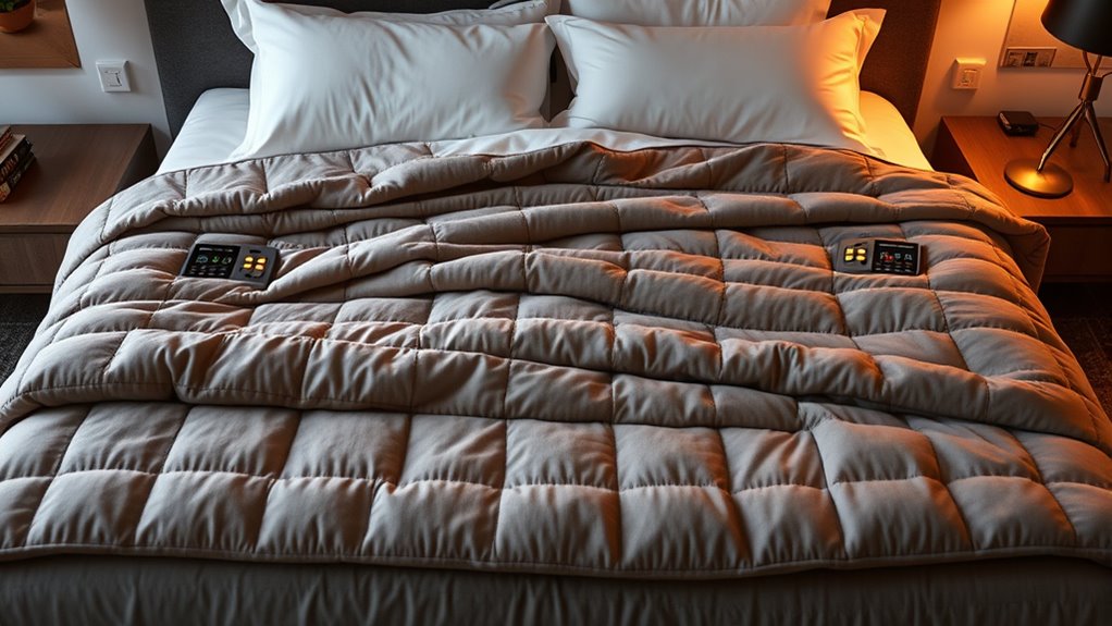 top king size electric blankets