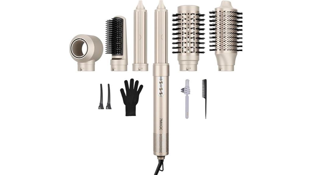 versatile 6 in 1 hair tool