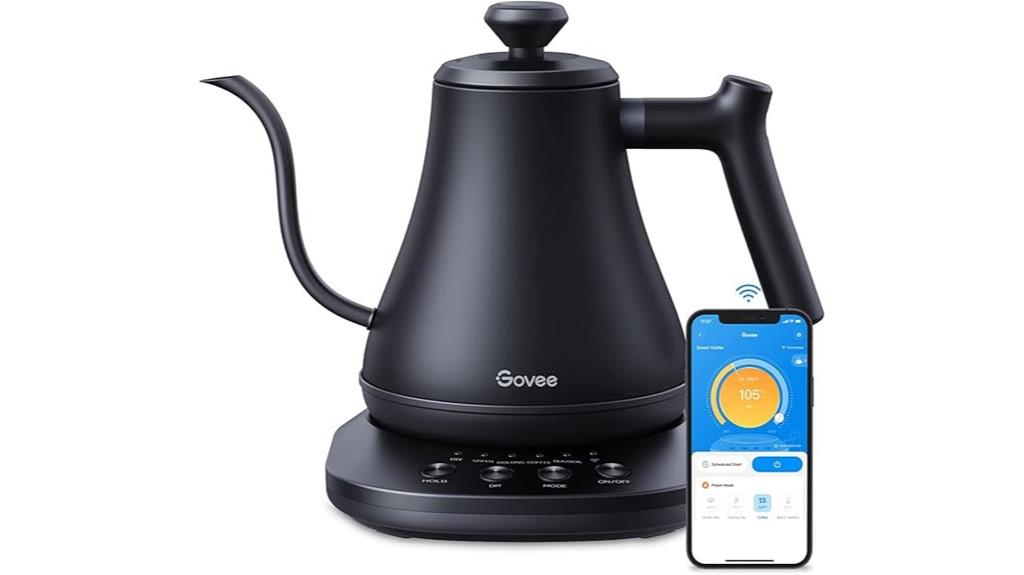 wifi enabled variable temperature kettle