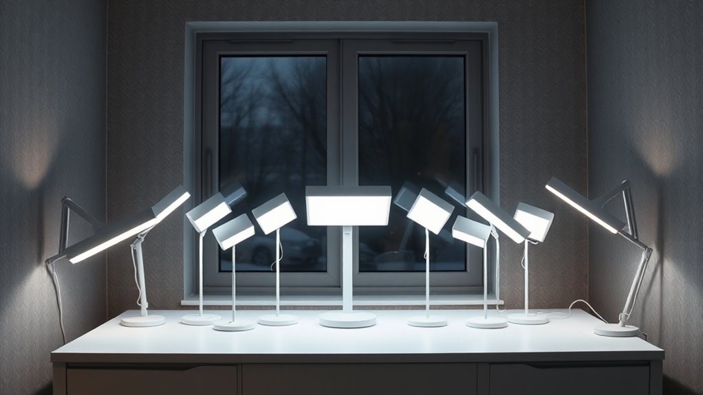 winter blues brightening lamps