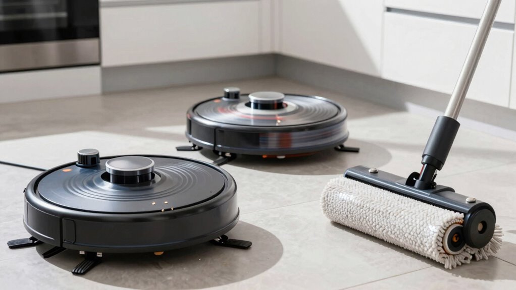 comparing mopping robot technologies