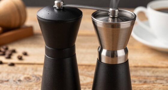 conical vs flat grinders