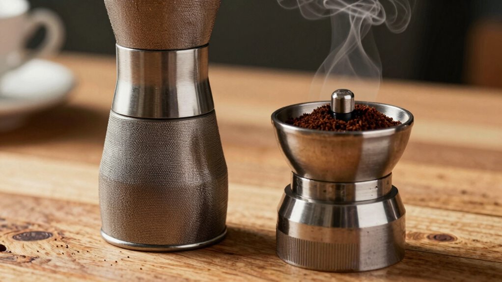 consistent adjustable burr grinder