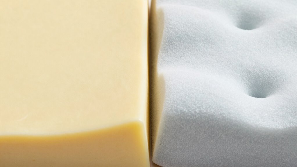 feel of latex versus memory