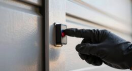 garage safety sensor check