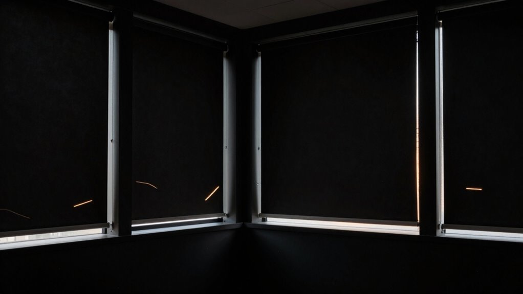 light leakage in blackout shades