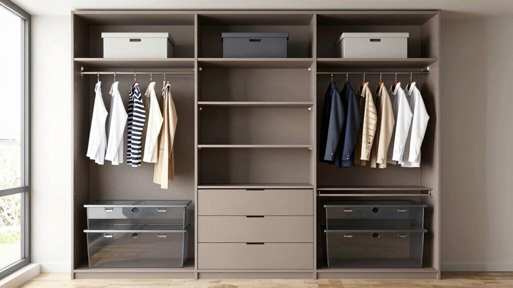 optimize closet space efficiently