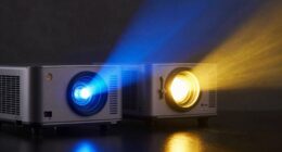 projector lifespan and color