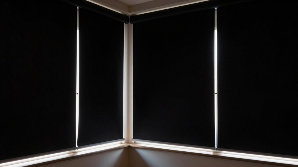 proper blackout shade installation