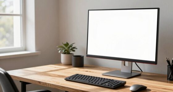 proper monitor height setup