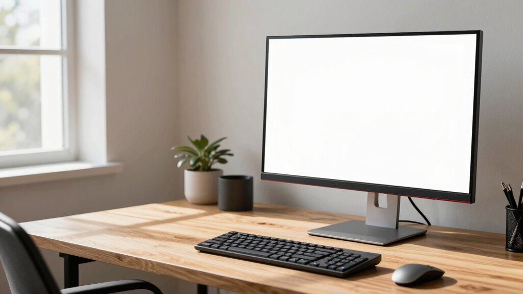 proper monitor height setup