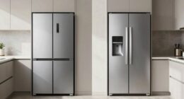 refrigerator space planning comparison