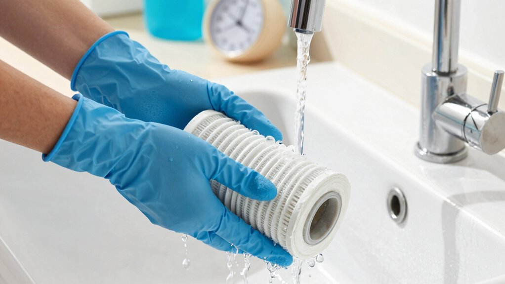 replace filters regularly now