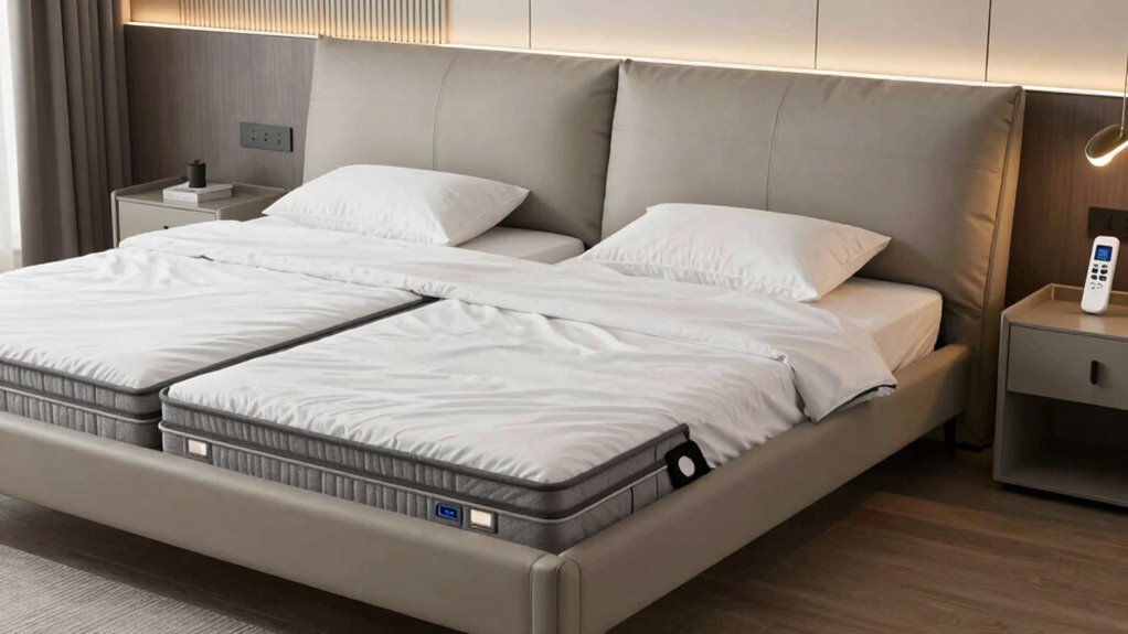 split bed personalized comfort