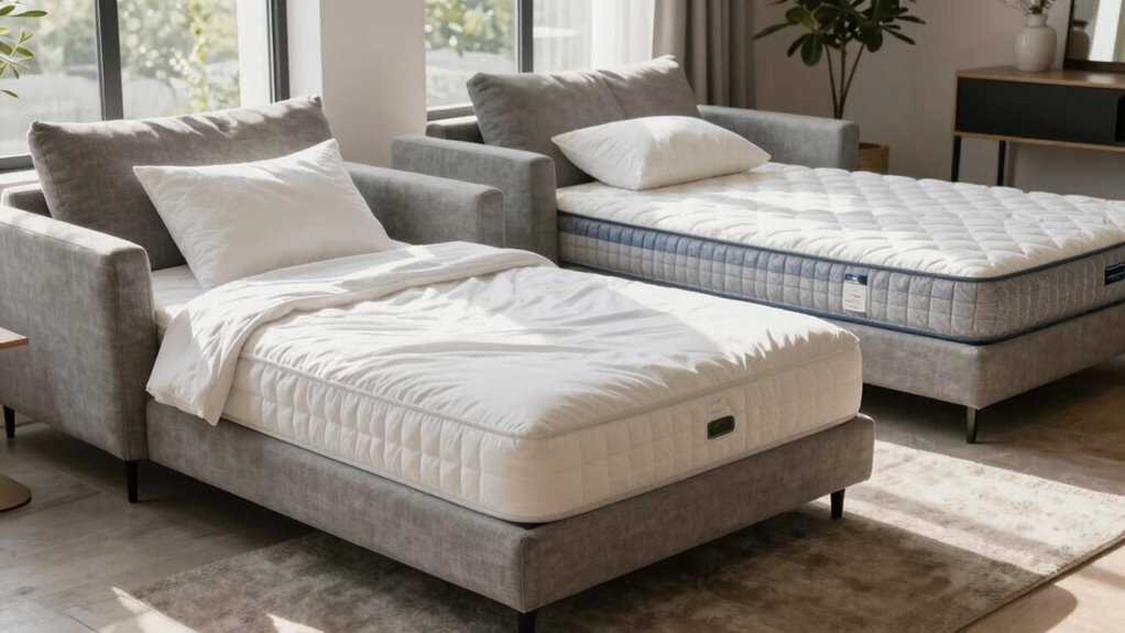 thicker mattress less comfort