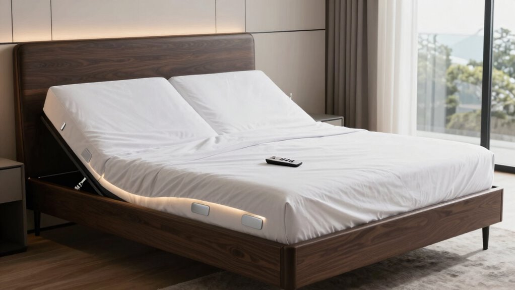 adjustable massage bed features