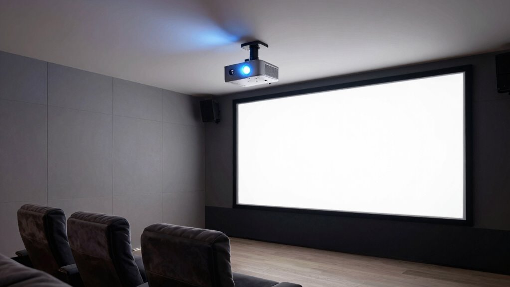 bright room projection considerations