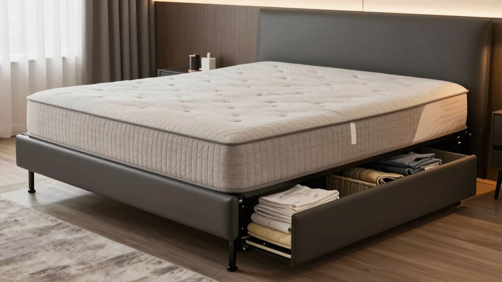 choosing storage friendly adjustable beds