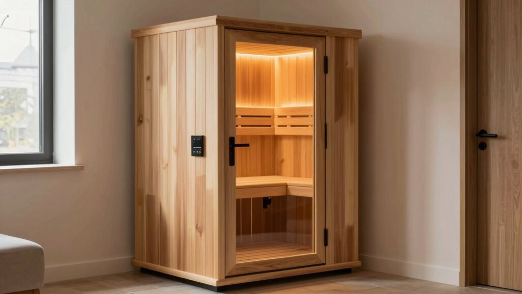 compact sauna space considerations