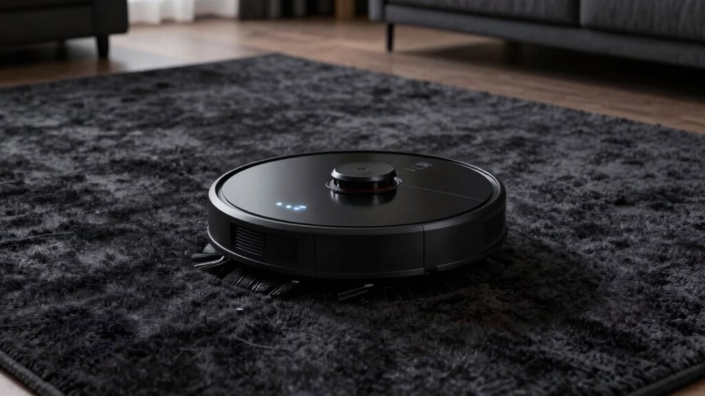 dark carpet cleaning considerations