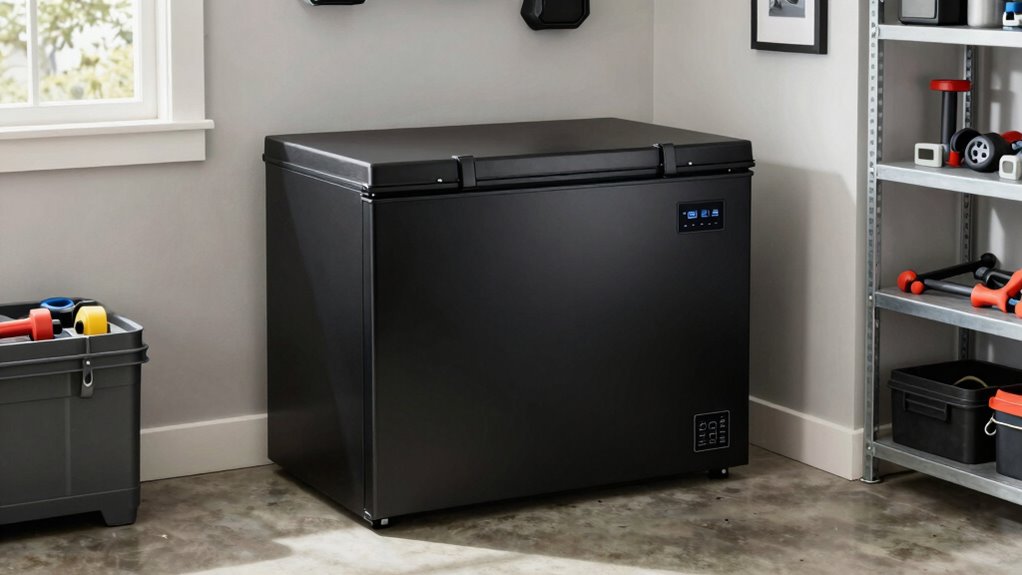 garage freezer selection tips