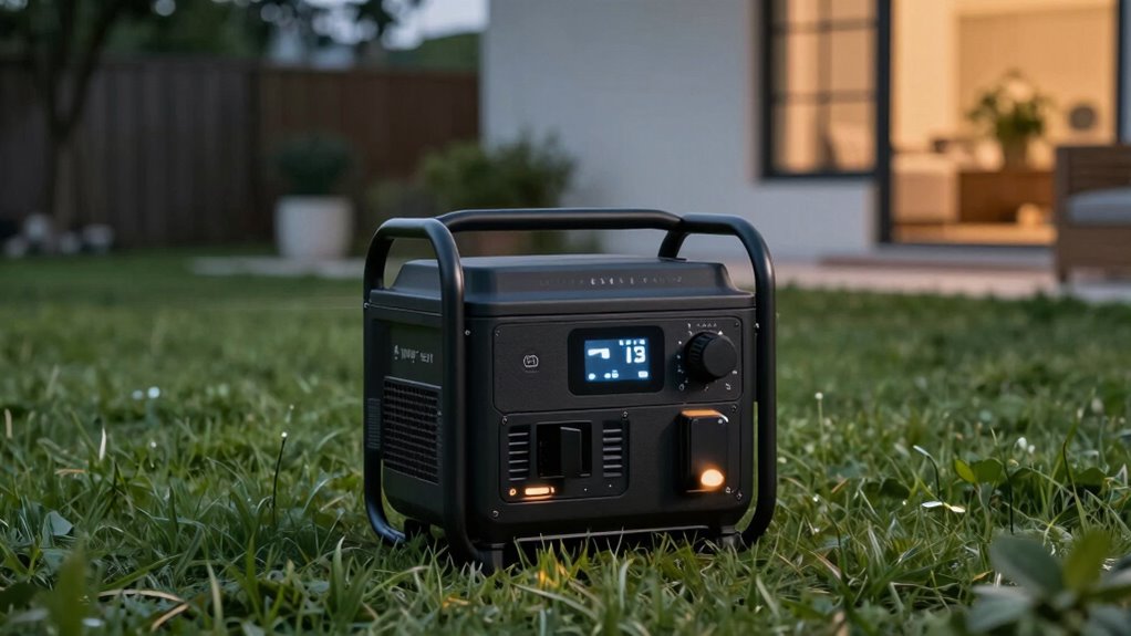 quiet home backup generator