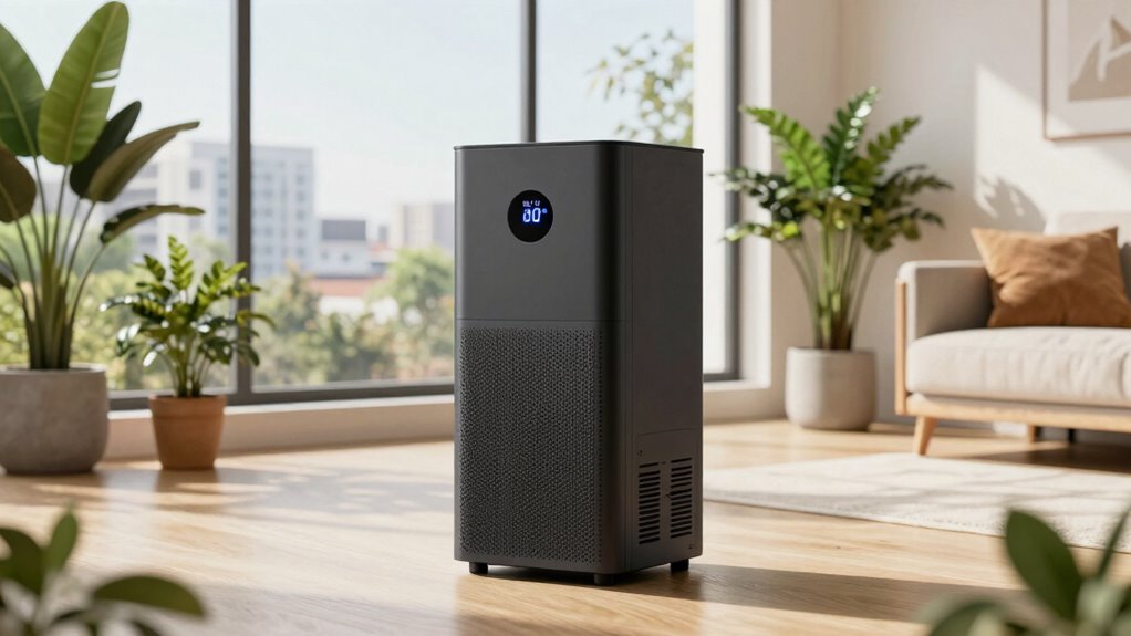 room size filtration noise