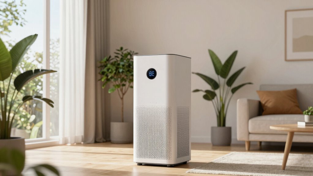 room size filtration noise