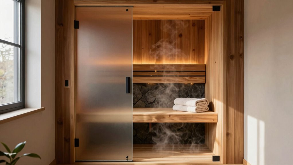 small space sauna options