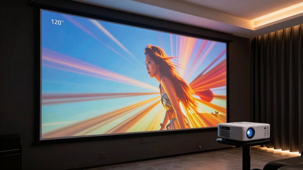 top 15 120 inch projector screens