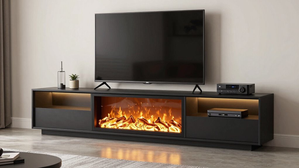 top 15 electric fireplace stands