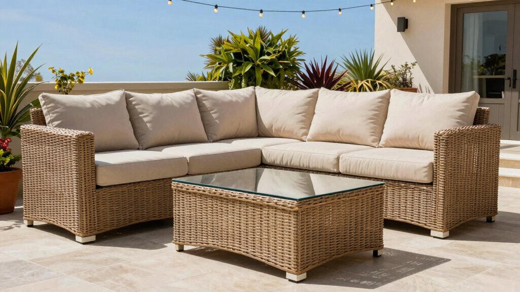 top all weather wicker patio sets