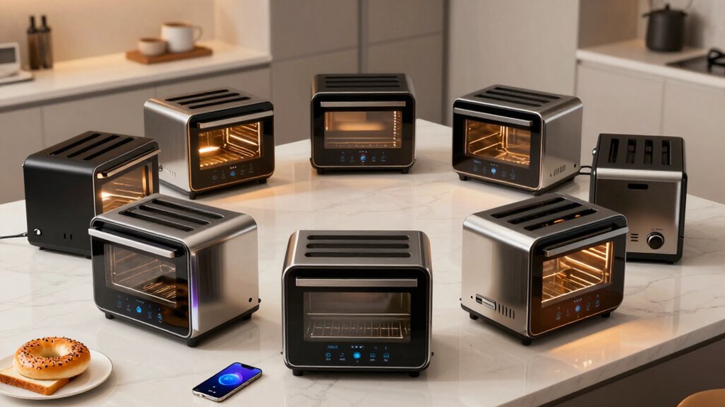 top app controlled toaster ovens